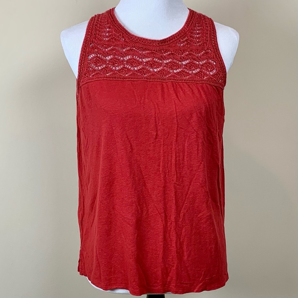 Ann Taylor LOFT | Tank Top, Red, Sz LP